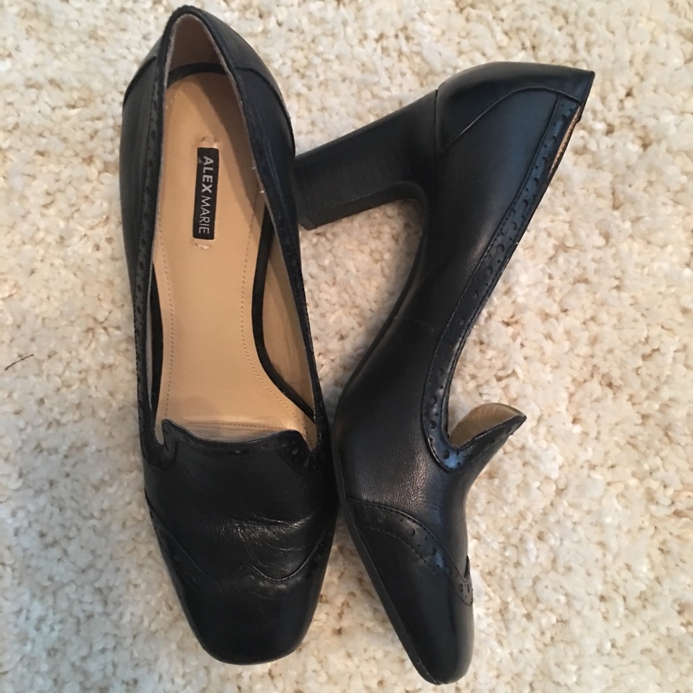Alex Marie loafer style pumps